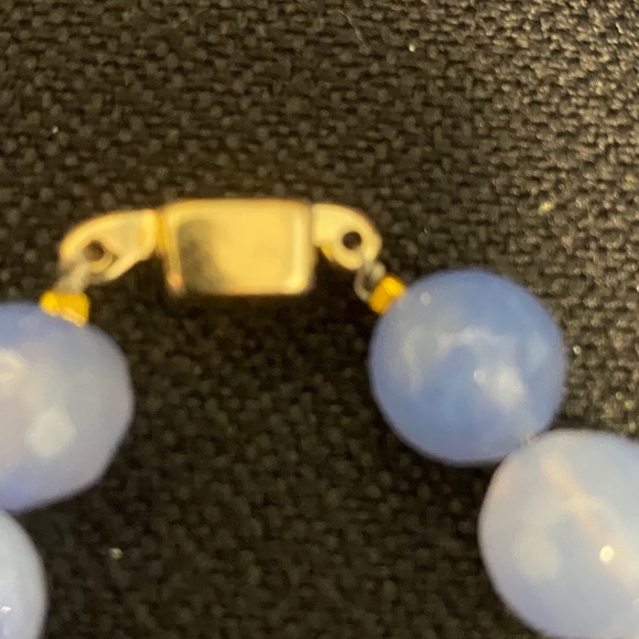 Necklace set in agate - Picture 4 of 5